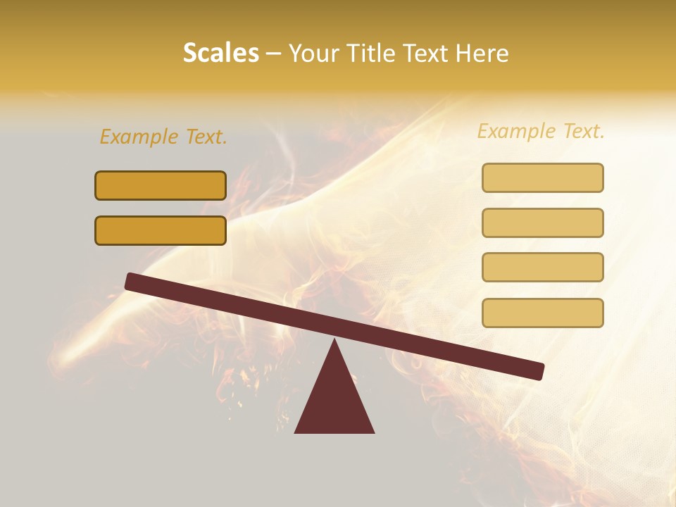 Costume Shoe Symbol PowerPoint Template