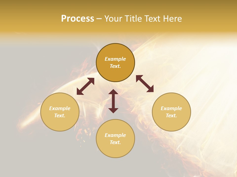 Costume Shoe Symbol PowerPoint Template