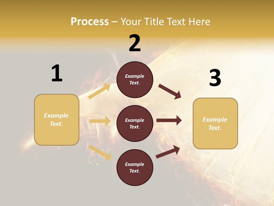 Costume Shoe Symbol PowerPoint Template