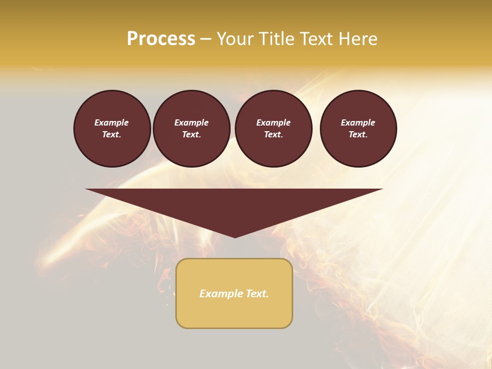 Costume Shoe Symbol PowerPoint Template