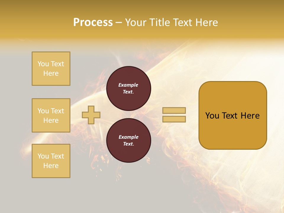 Costume Shoe Symbol PowerPoint Template