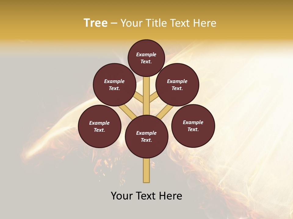 Costume Shoe Symbol PowerPoint Template