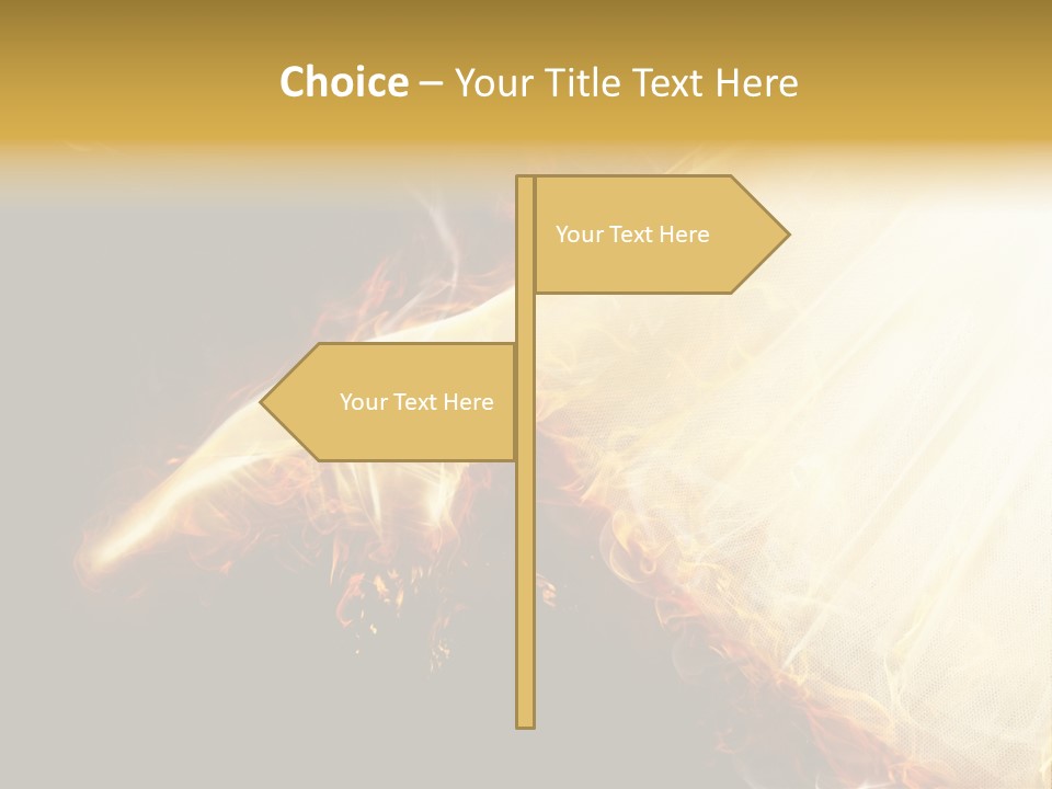 Costume Shoe Symbol PowerPoint Template