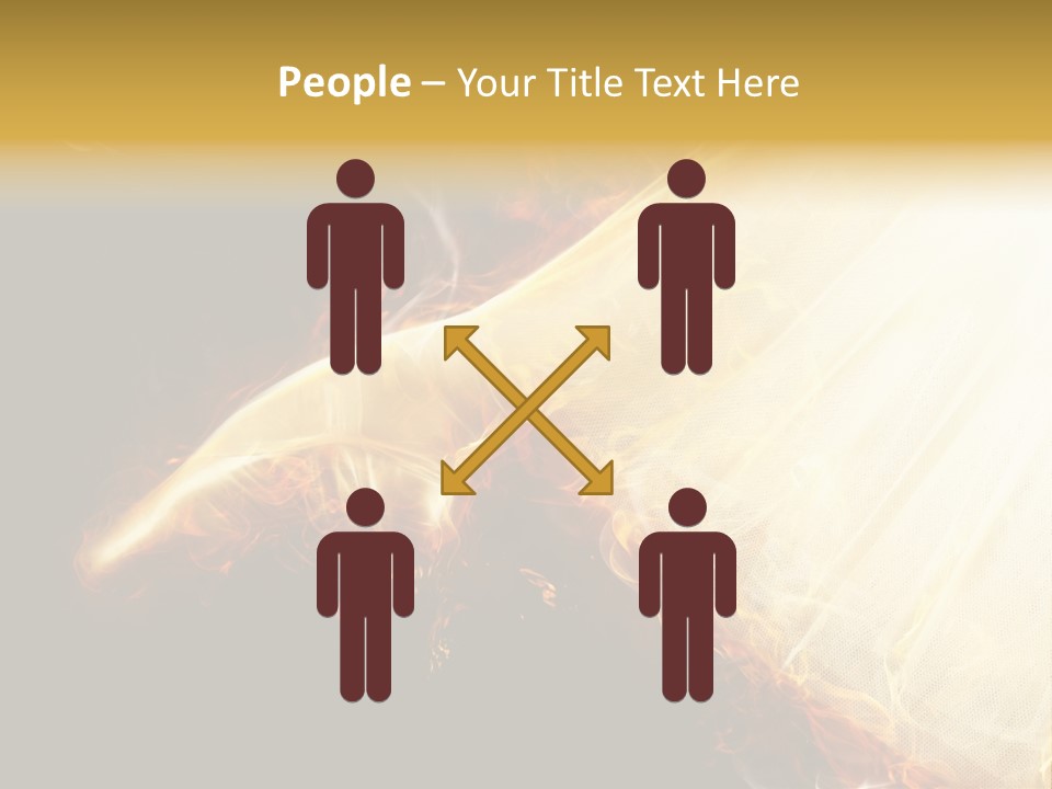 Costume Shoe Symbol PowerPoint Template