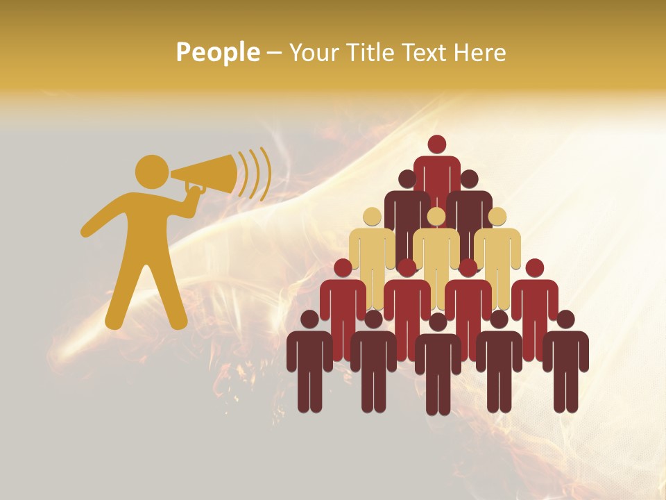 Costume Shoe Symbol PowerPoint Template