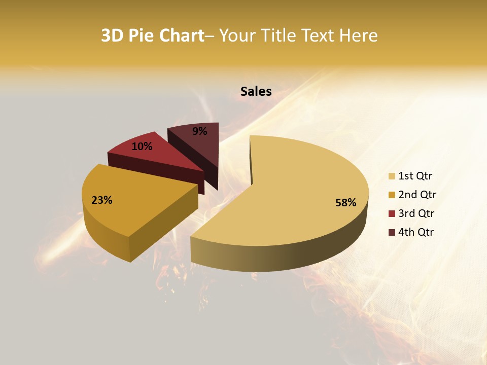 Costume Shoe Symbol PowerPoint Template