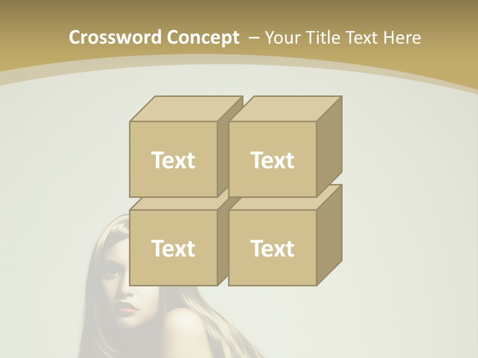 Erotic Seductive Glamour PowerPoint Template