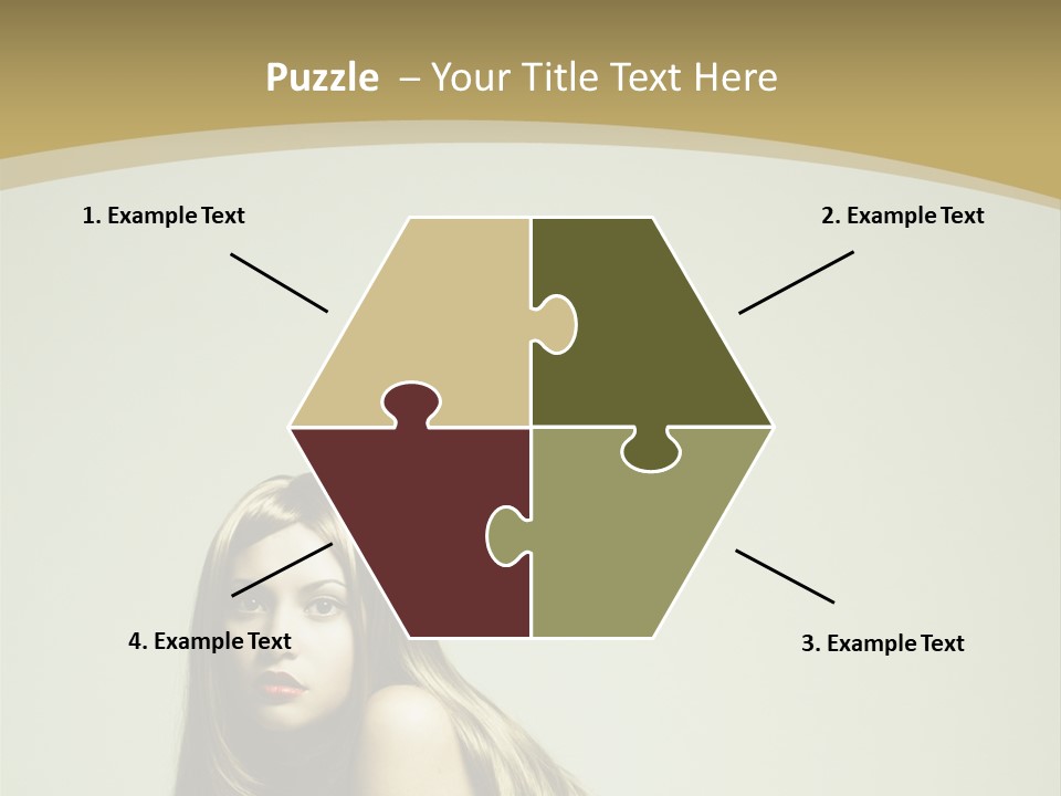 Erotic Seductive Glamour PowerPoint Template