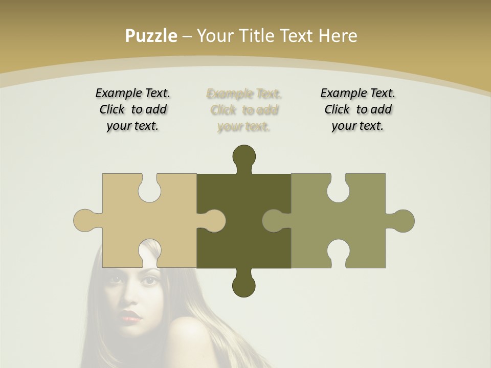 Erotic Seductive Glamour PowerPoint Template