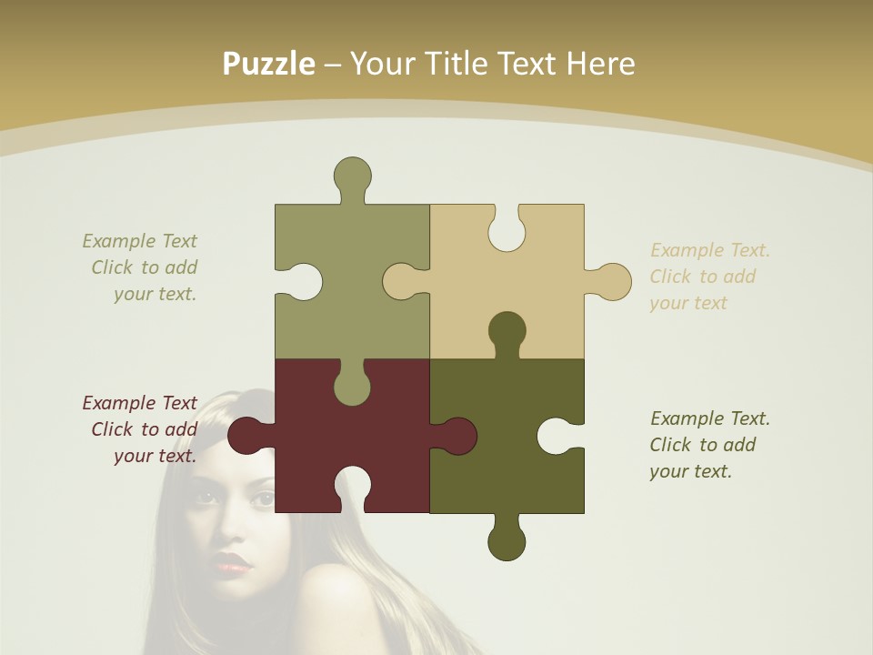 Erotic Seductive Glamour PowerPoint Template