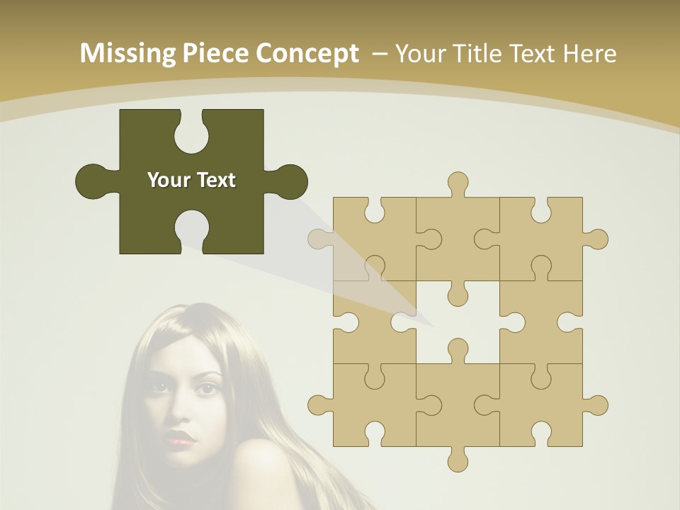 Erotic Seductive Glamour PowerPoint Template