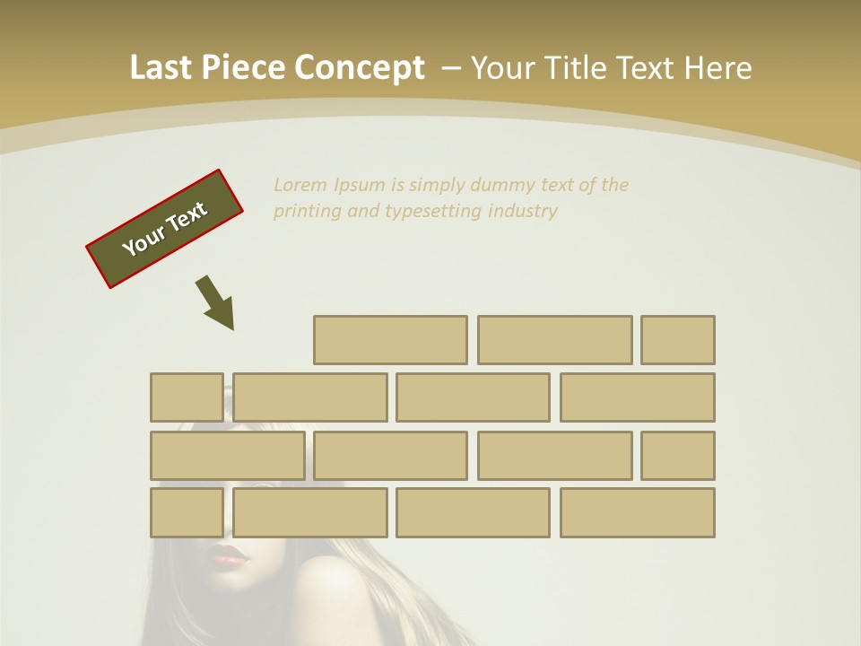 Erotic Seductive Glamour PowerPoint Template