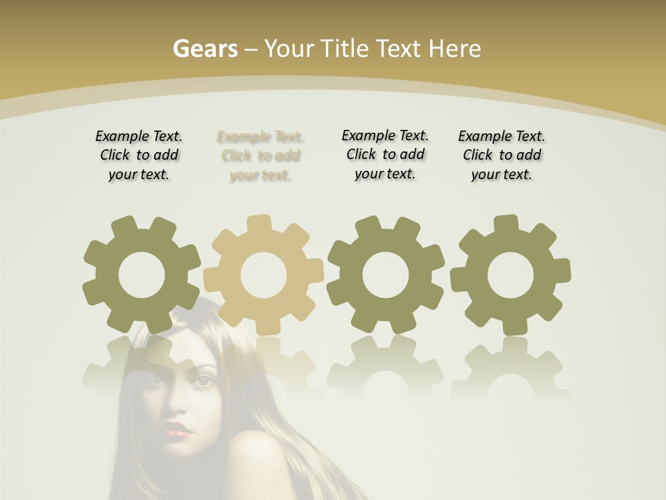 Erotic Seductive Glamour PowerPoint Template