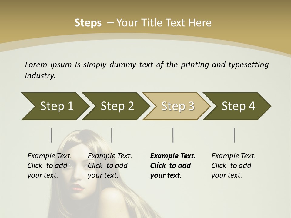 Erotic Seductive Glamour PowerPoint Template