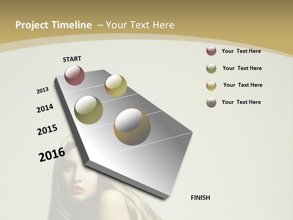 Erotic Seductive Glamour PowerPoint Template