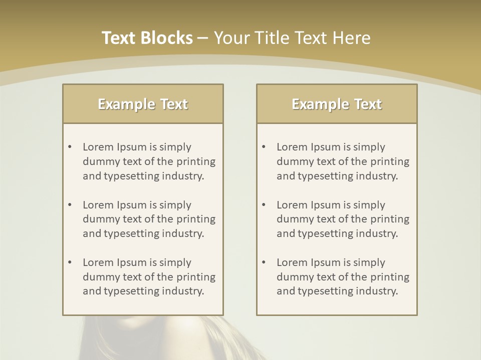 Erotic Seductive Glamour PowerPoint Template