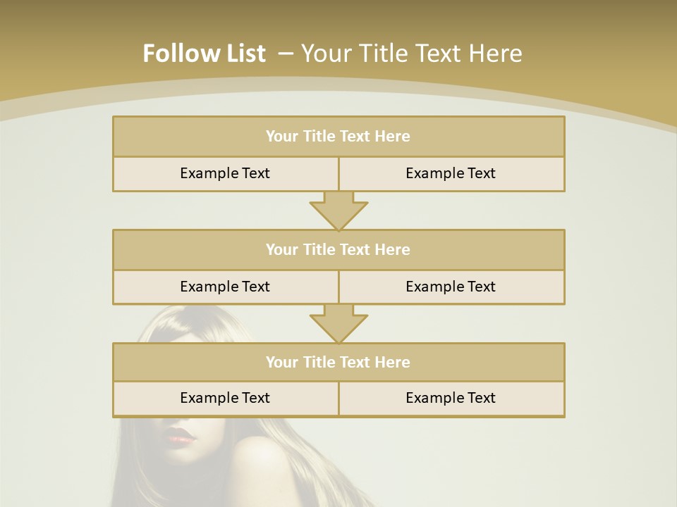 Erotic Seductive Glamour PowerPoint Template