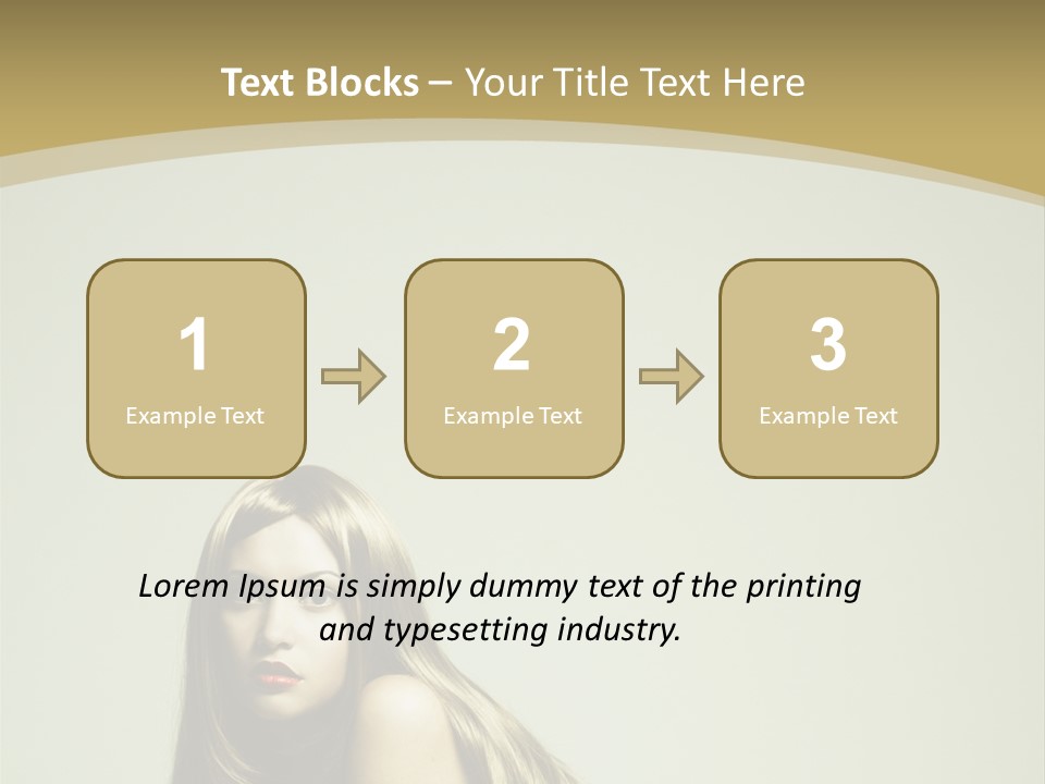 Erotic Seductive Glamour PowerPoint Template