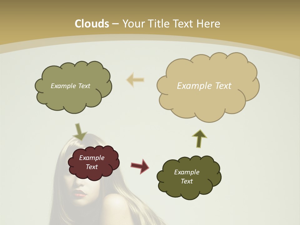 Erotic Seductive Glamour PowerPoint Template