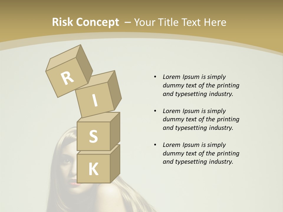 Erotic Seductive Glamour PowerPoint Template