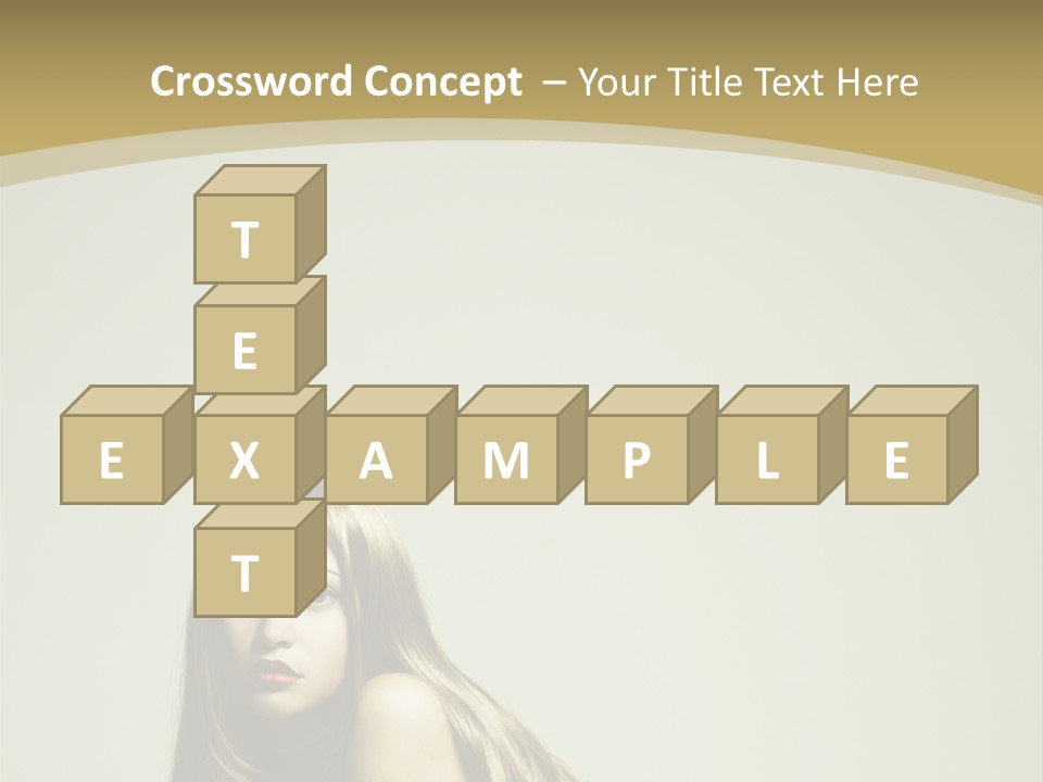 Erotic Seductive Glamour PowerPoint Template