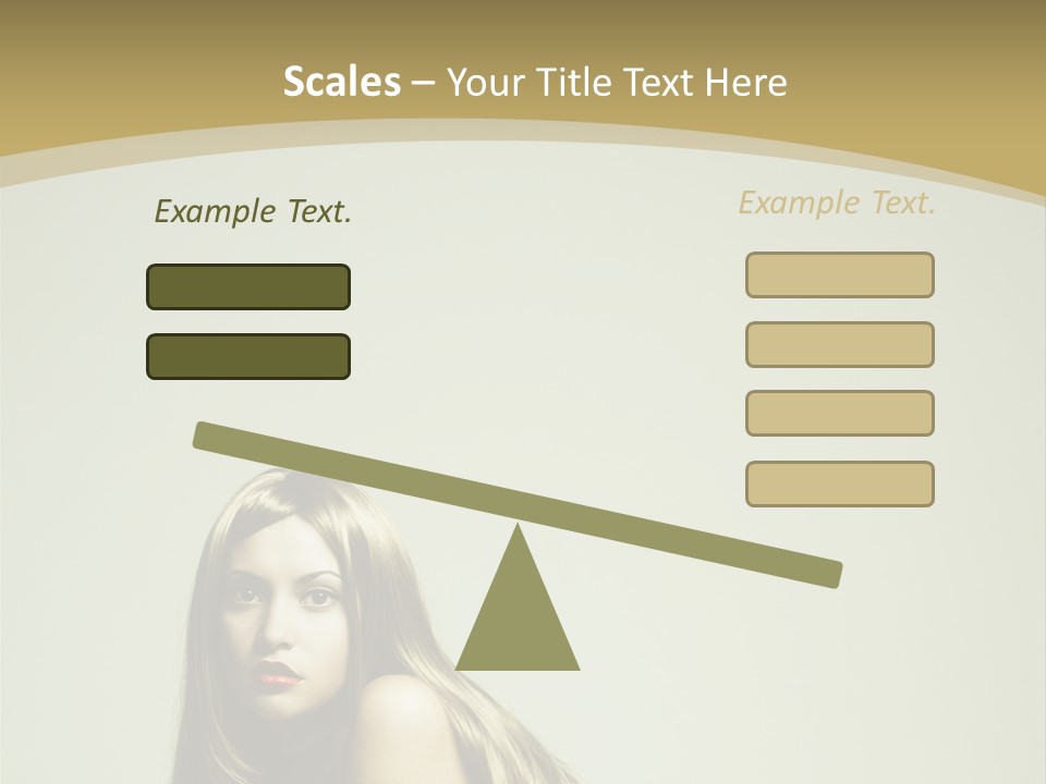 Erotic Seductive Glamour PowerPoint Template
