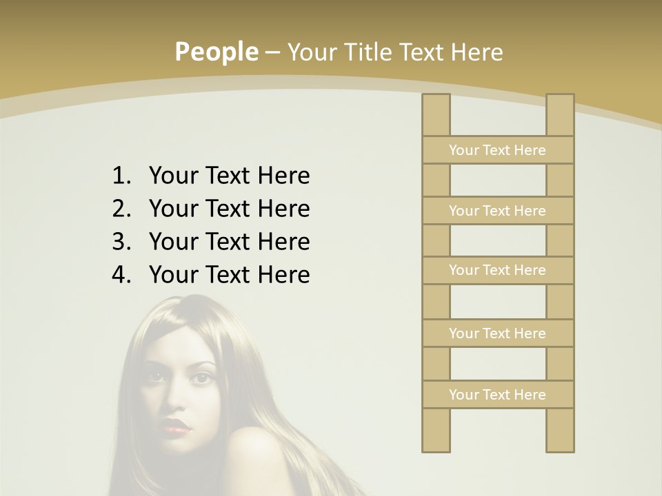 Erotic Seductive Glamour PowerPoint Template