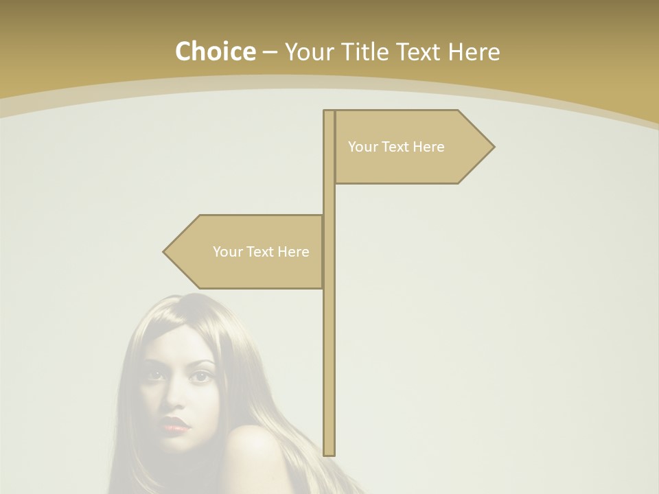 Erotic Seductive Glamour PowerPoint Template