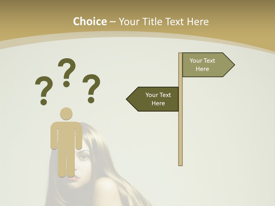 Erotic Seductive Glamour PowerPoint Template