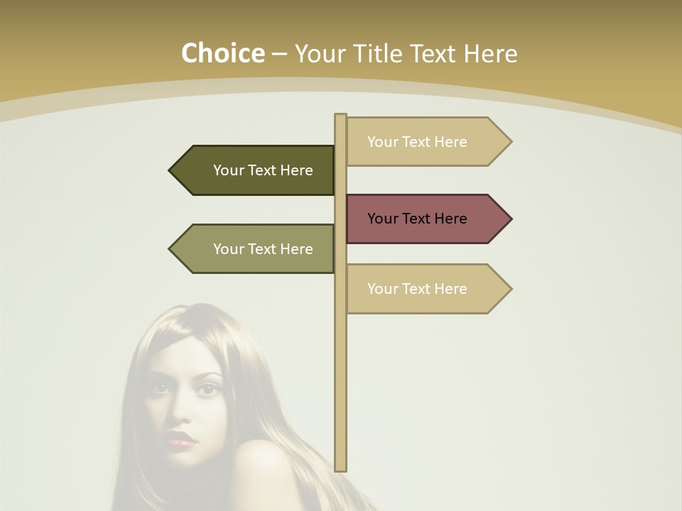 Erotic Seductive Glamour PowerPoint Template