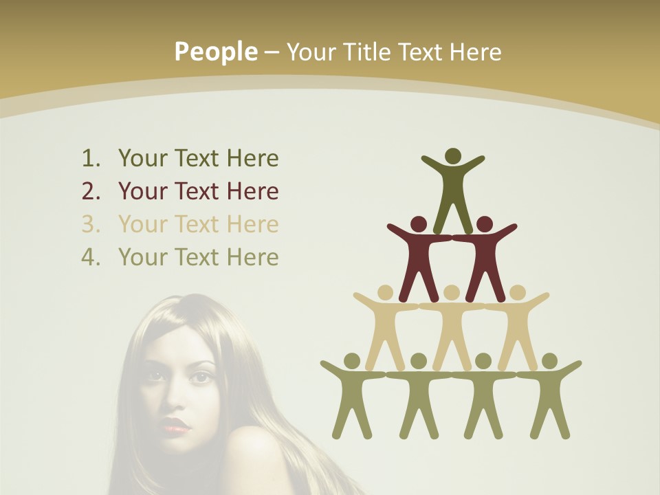 Erotic Seductive Glamour PowerPoint Template