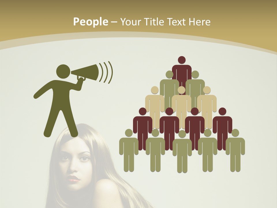 Erotic Seductive Glamour PowerPoint Template