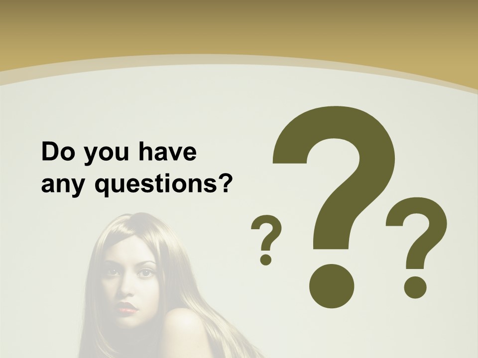 Erotic Seductive Glamour PowerPoint Template