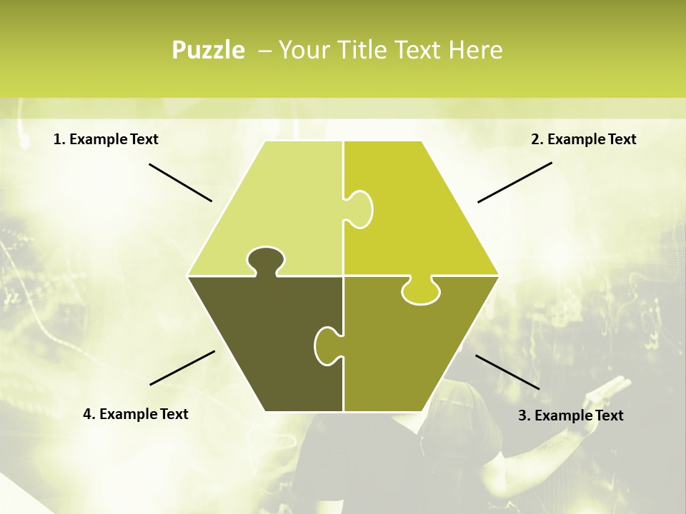 Electronic Headphones Club PowerPoint Template