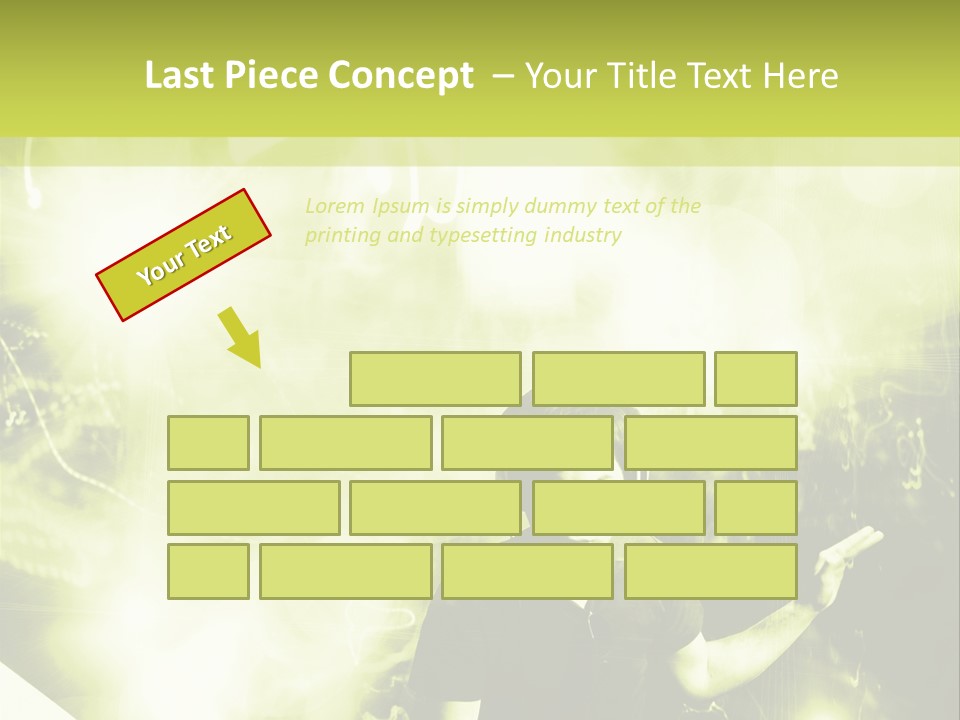 Electronic Headphones Club PowerPoint Template