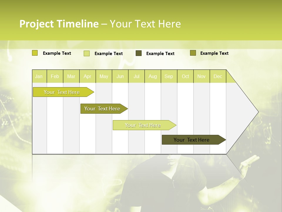 Electronic Headphones Club PowerPoint Template