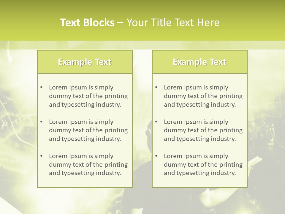 Electronic Headphones Club PowerPoint Template