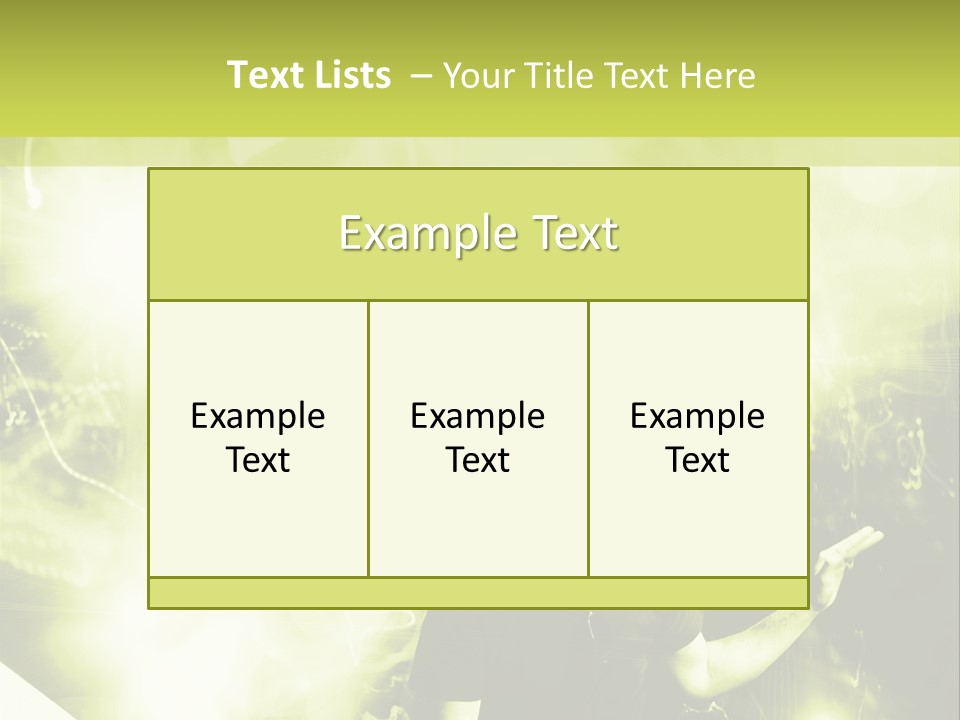 Electronic Headphones Club PowerPoint Template