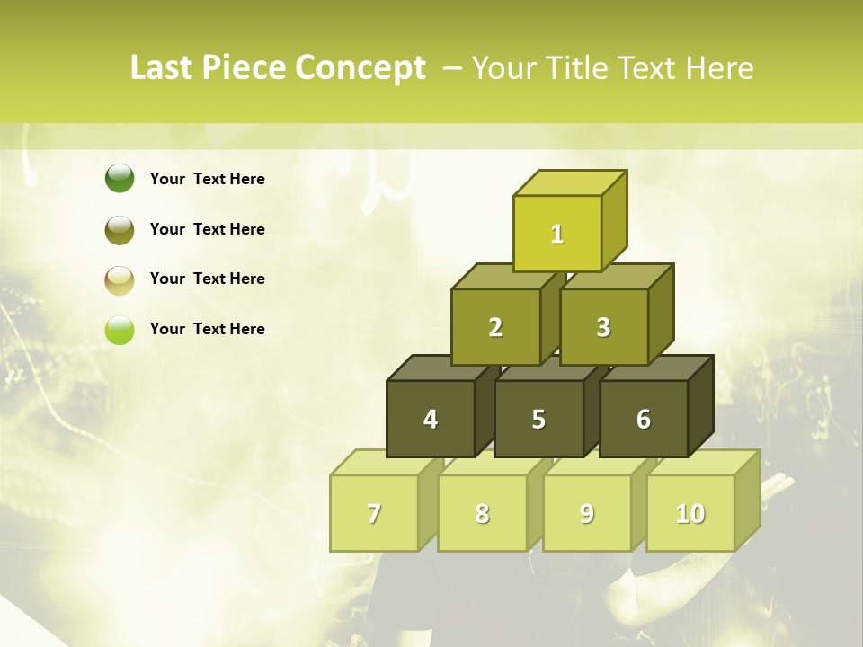 Electronic Headphones Club PowerPoint Template