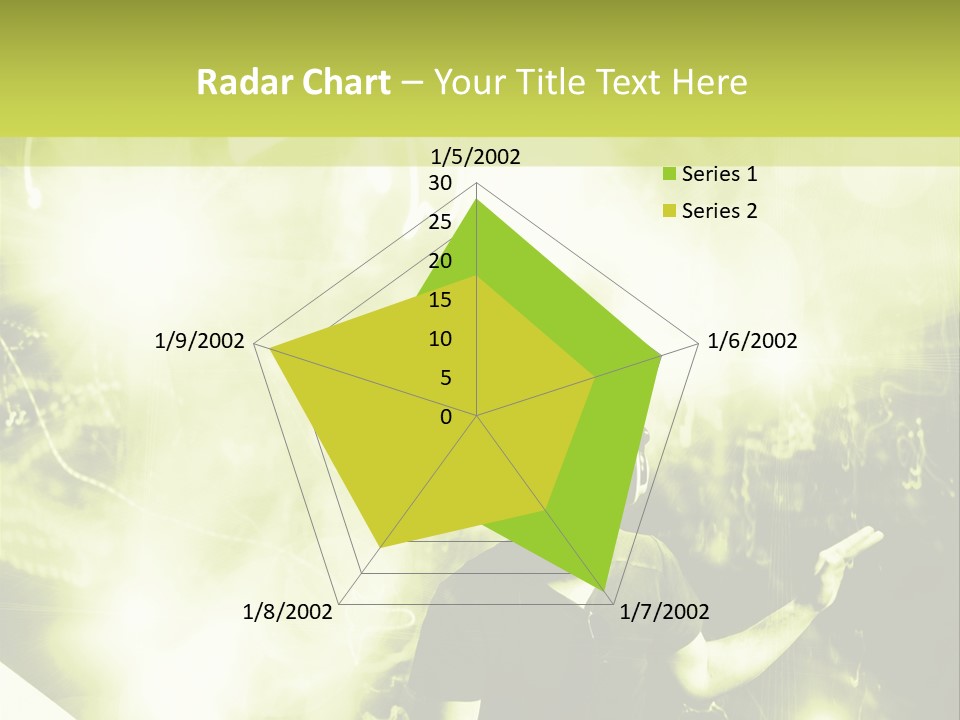 Electronic Headphones Club PowerPoint Template