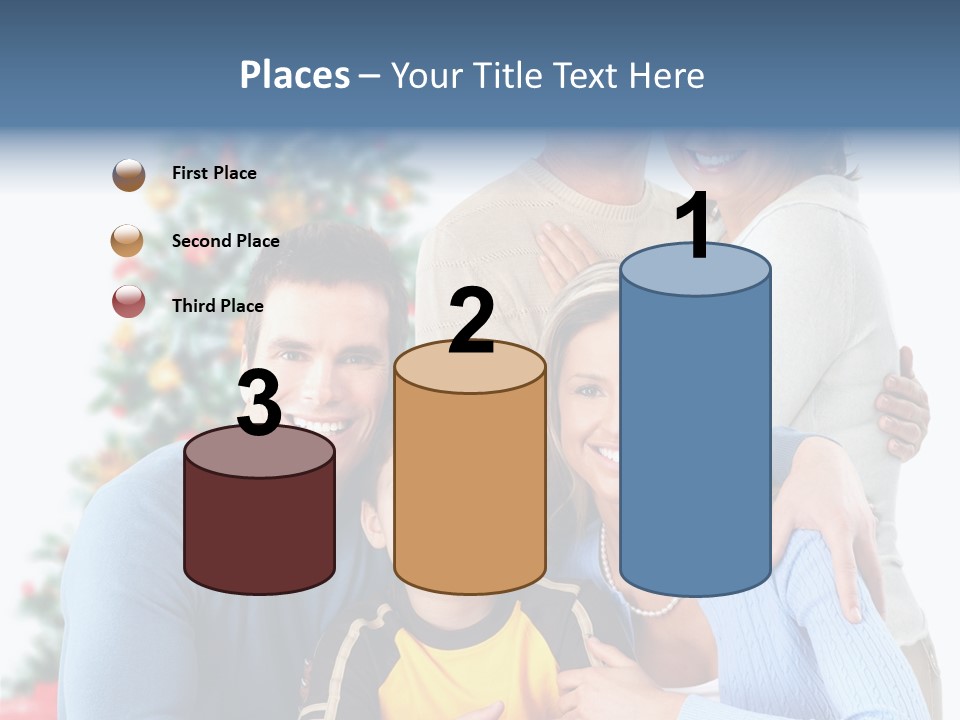 New White Decoration PowerPoint Template