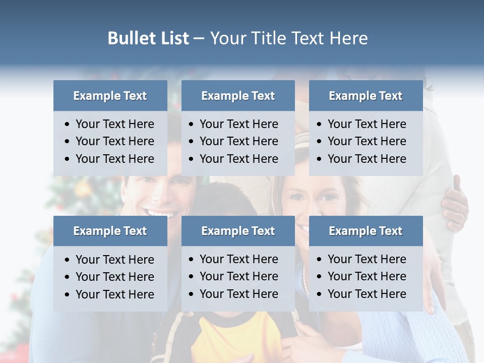 New White Decoration PowerPoint Template