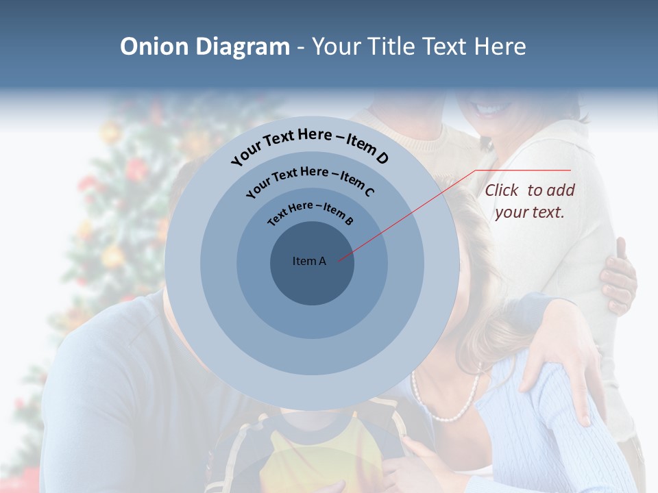 New White Decoration PowerPoint Template