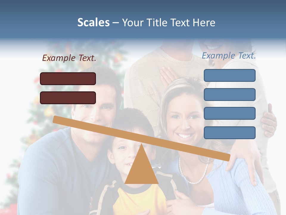 New White Decoration PowerPoint Template