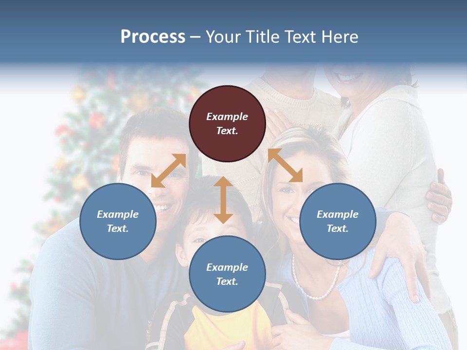 New White Decoration PowerPoint Template