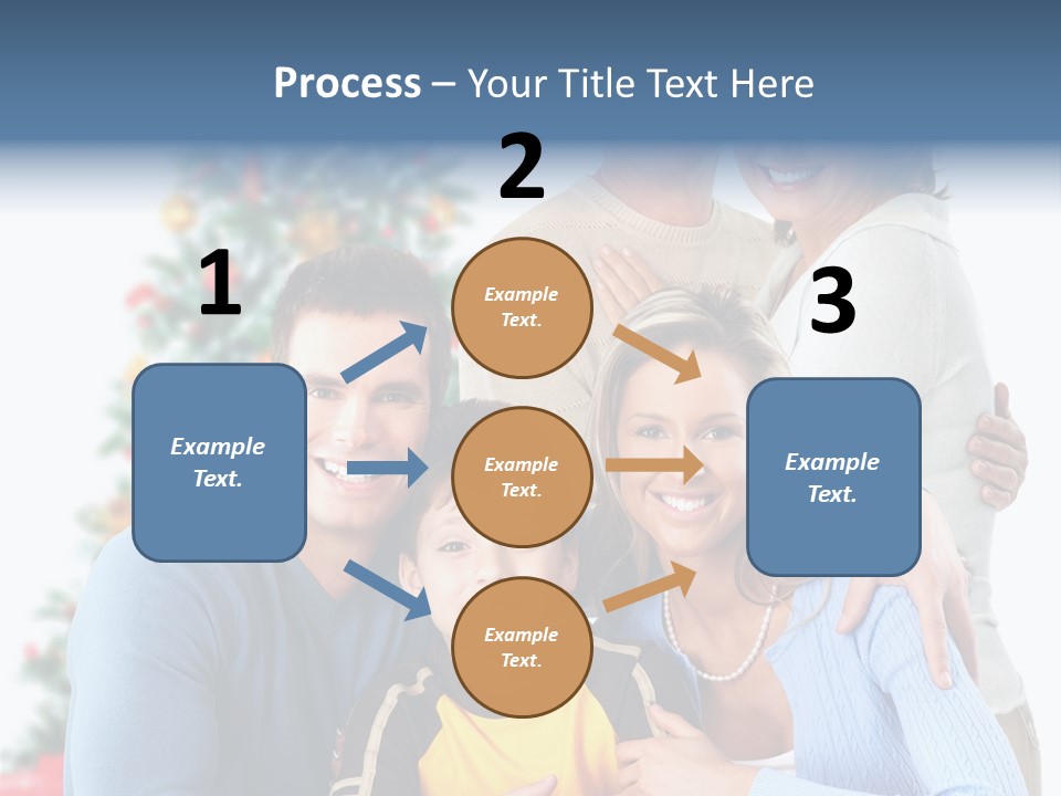 New White Decoration PowerPoint Template