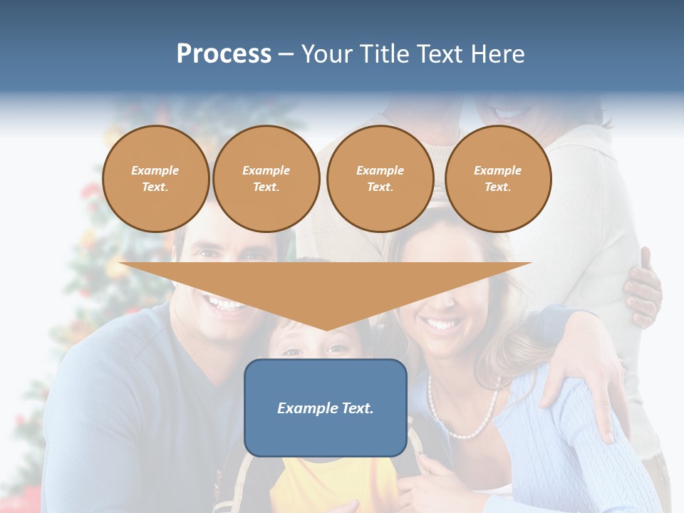 New White Decoration PowerPoint Template