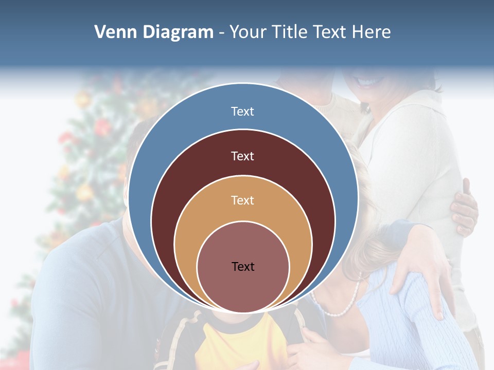 New White Decoration PowerPoint Template