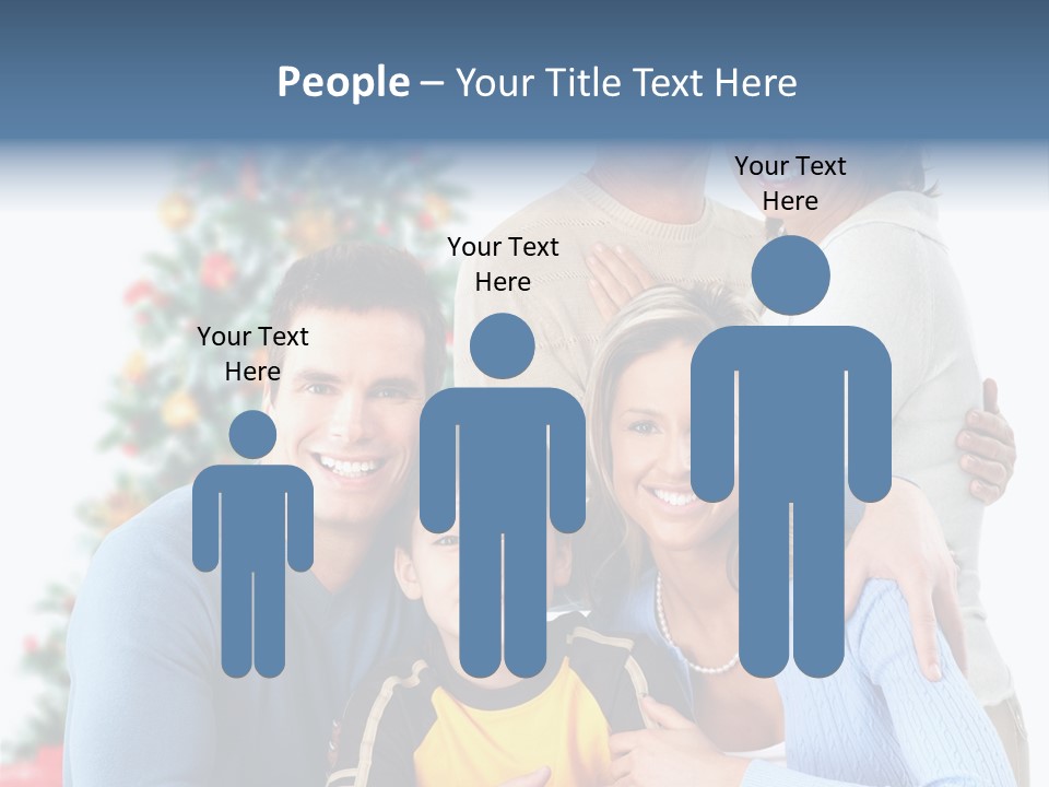 New White Decoration PowerPoint Template