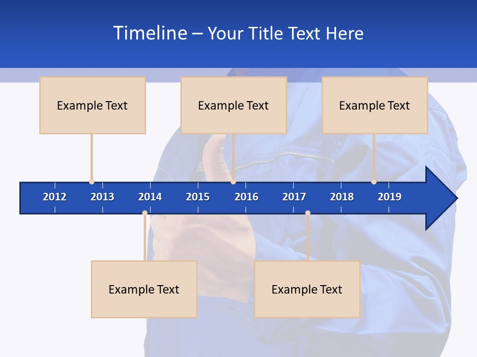Thumbsup Worker One PowerPoint Template